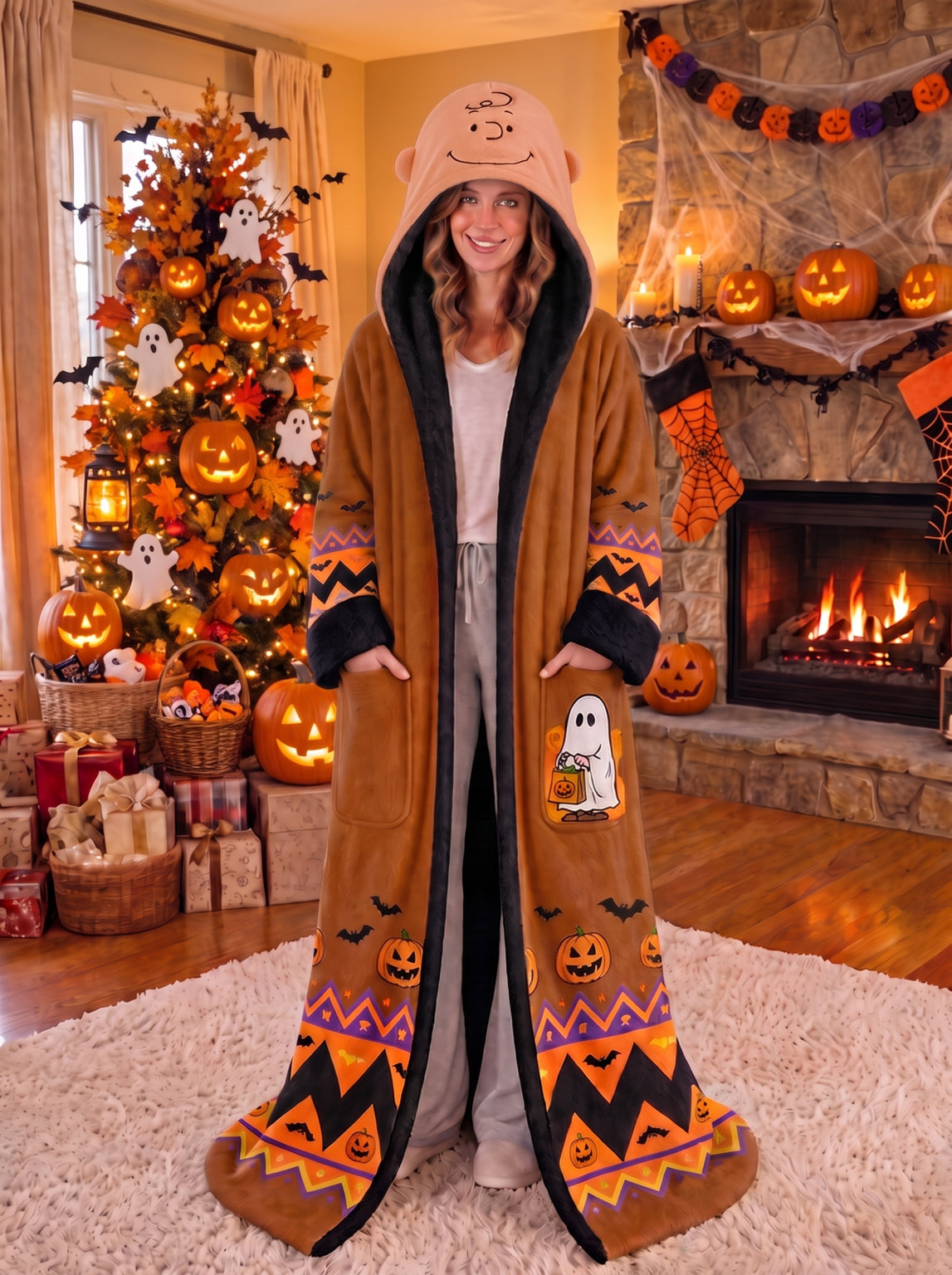 (PRE-ORDERS) AUTUMN HEATED SNOOPY ROBES