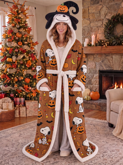 (PRE-ORDERS) AUTUMN HEATED SNOOPY ROBES