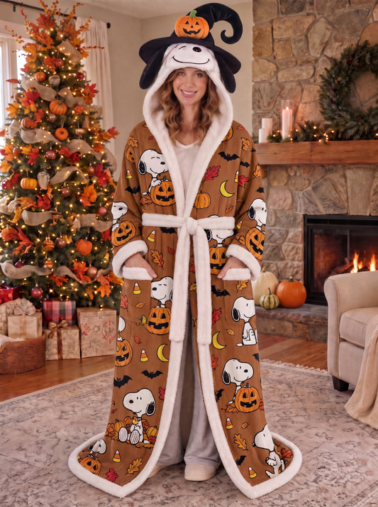 (PRE-ORDERS) AUTUMN HEATED SNOOPY ROBES
